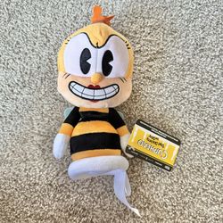 RUMOR HONEYBOTTOMS Cuphead & Mugman PLUSH NEW