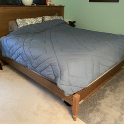 King Platform Bed Frame 