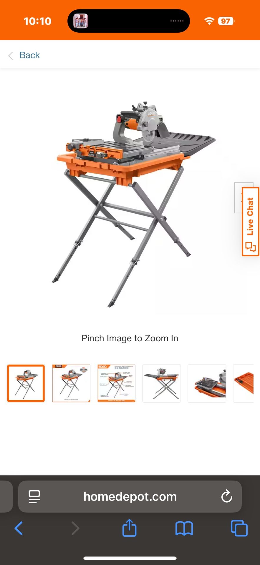 Ridgid Saw