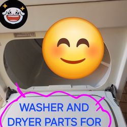 WASHER AND DRYER PARTS FOR SALE