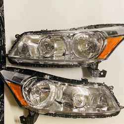 New Headlights 2008 - 2012 Honda Accord 4 door sedan 