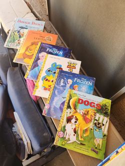 6 little golden books lot