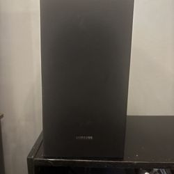 Samsung Subwoofer Speaker with the power cord– Model PS-WR45BB