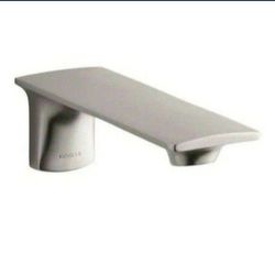 Kohler K14795BN Stance Wall Mount Bath Spout Vibrant Brushed Nickel