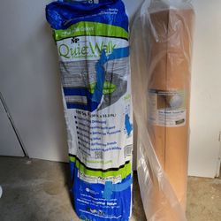 Free floor insulation left over from project