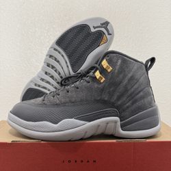 Air Jordan 12 Retro Dark Grey/Wolf Grey Size 8.5 VNDS Worn Once 130690-005 Clean