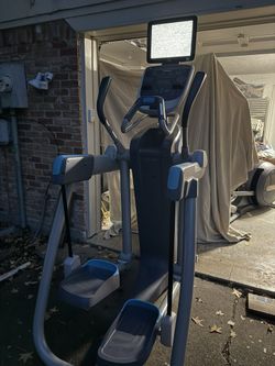 Precor AMT Commercial Adaptive Motion Trainer with TV – Home Gym