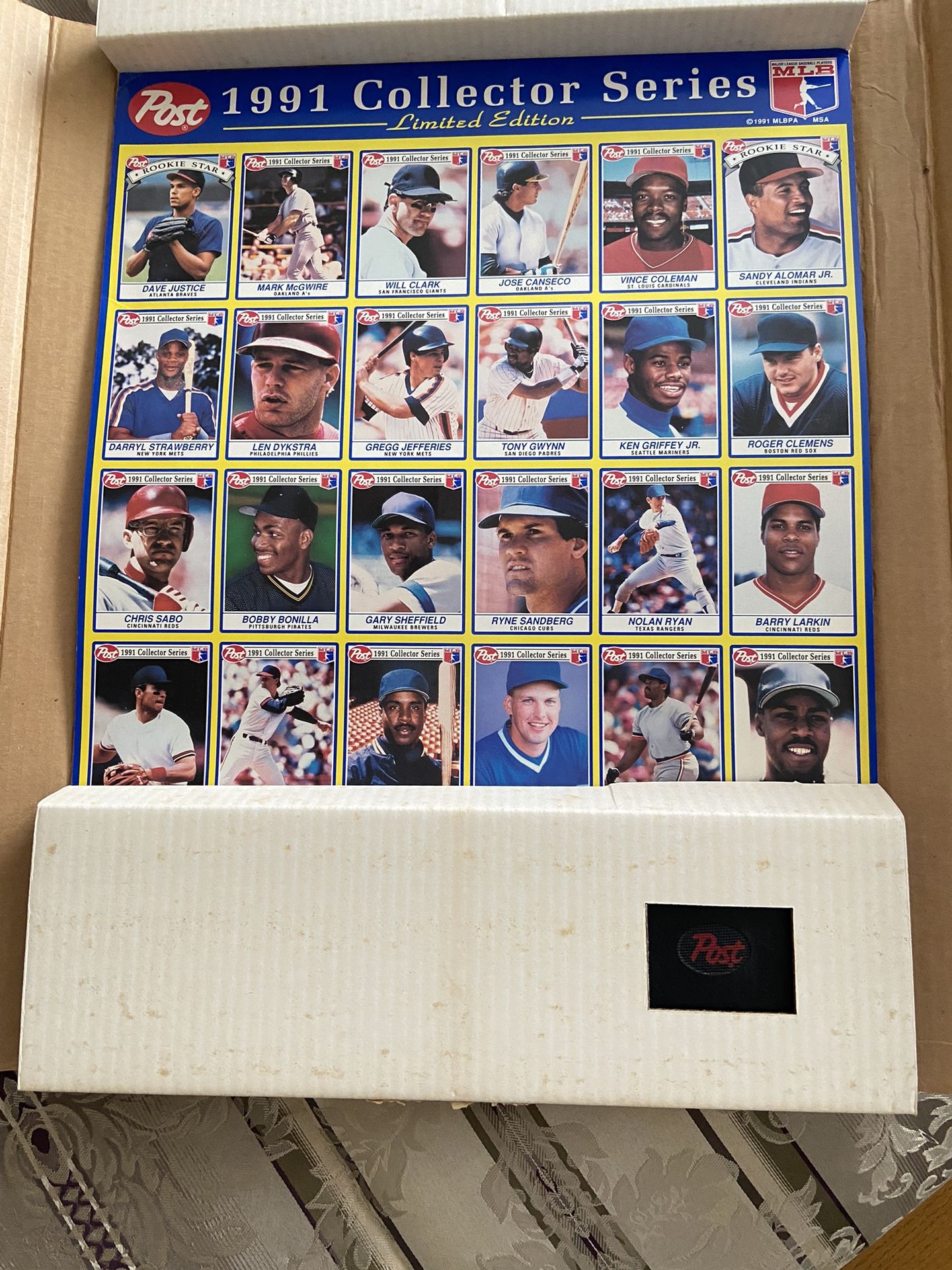 Post Cereal Baseball Cards & Uncut Sheet