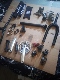 Bike parts $40 for everything or sell separately..../ I added a few more things that's why it's $40