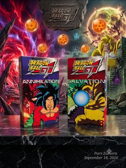 Dragon Ball GT VHS Tape Lot - Annihilation & Salvation (FUNimation Anime Tapes)