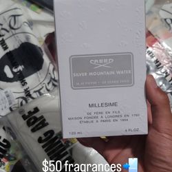 Creed silver mountain water