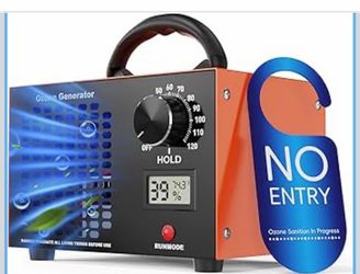 Portable Ozone Generator Odor Eliminator Dial, 0-2 Hr Timer
