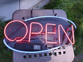 Neon ( OPEN) Sign