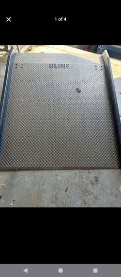 60 by 72 (15k IB capacity) dock Ramp$1200 firm