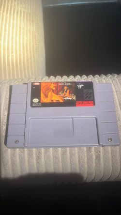 The Lion King Super Nintendo Game 