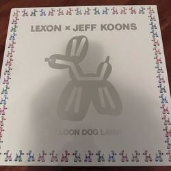 Lexon x Jeff Koons Balloon Dog Lamp