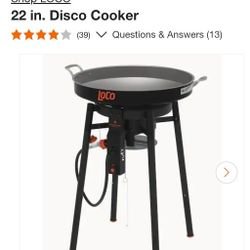 22 in. Disco Cooker