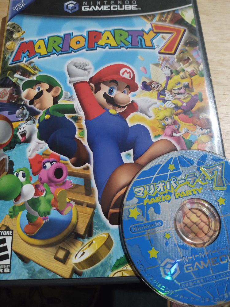 Mario party 7 Japanese version game
No manual
Mario party 7 box is not Japanese version
Game working great only on Japanese GameCube console
No refund