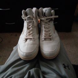 White Jordan's Size 10. Price Negotiable
