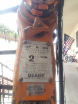 2 Ton Pully Hoist