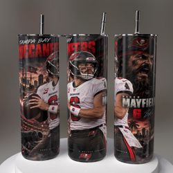 Baker Mayfield Tampa Bay Buccaneers Skinny Tumbler