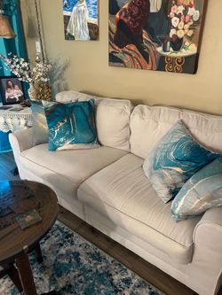 Two seater sofa.