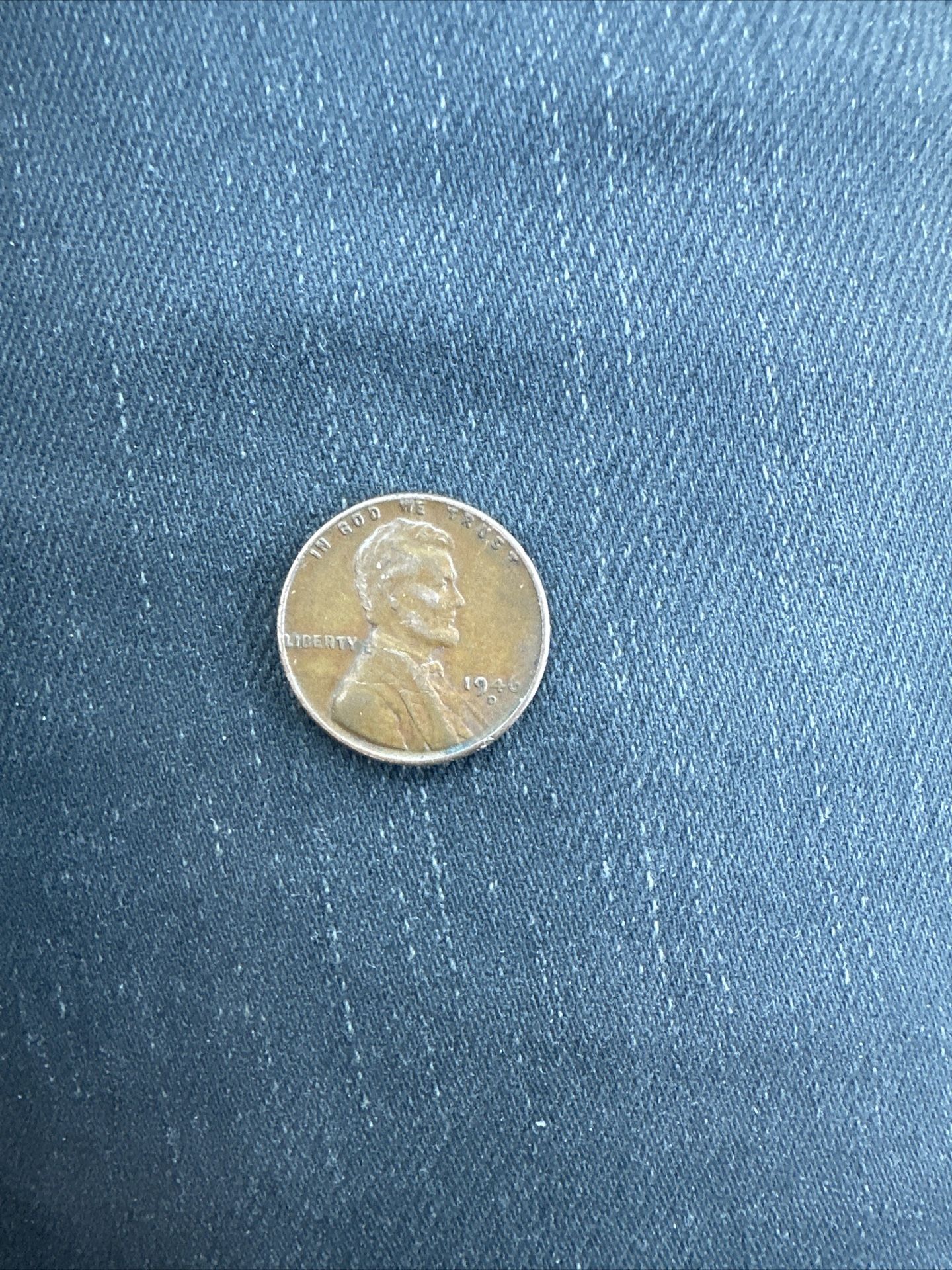 1946 wheat Penny 