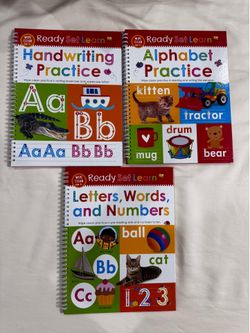 Pre-K Alphabet Wipe Clean Practice Books