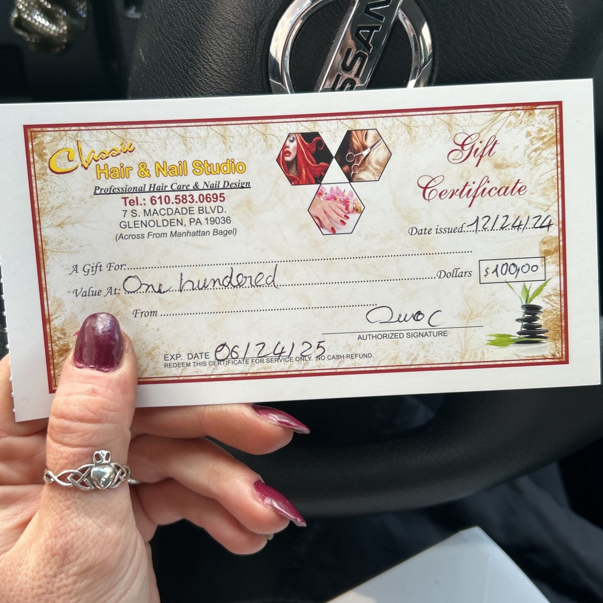 Gift Certificate