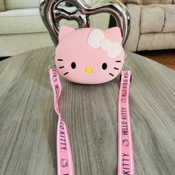 Cute Pink, Hello Kitty Crossbody Bag