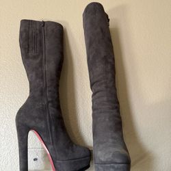 Christian Louboutin Suede Boots 