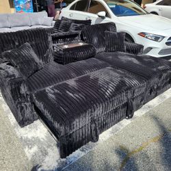 Brand New Sofa Pull Out Bed Storage With Cup Holder $489