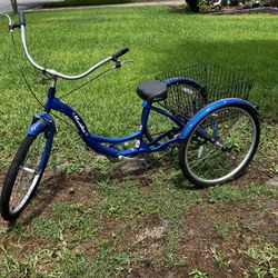 Schwinn 24" Meridian Cruiser Tricycle - Blue