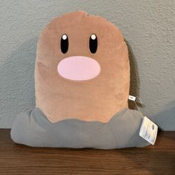 Pokemon Diglett 15 Inch Plush Brand New With Tags