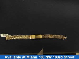 ID Bracelet - Yellow Gold 14k (.585) 32.1 grams 8 inch