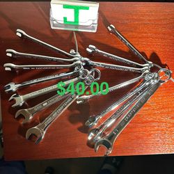 Craftsman Wrenches New $40.00 Polish 14 Pcs