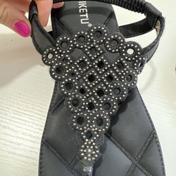 Black Sandals