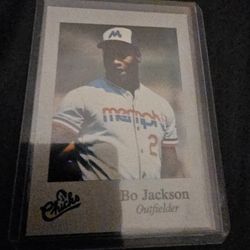 Bo Jackson Minor League Memphis Chick's Card