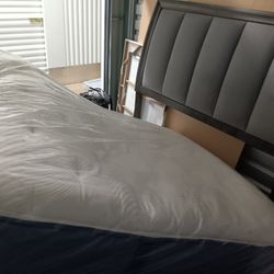 Complete Bedroom Set With Mattress and 55"Flat Screen