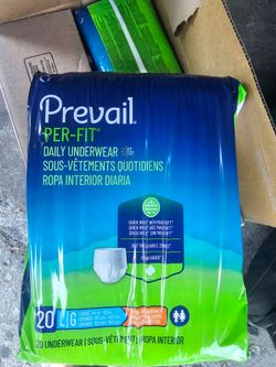 Adult diapers size large