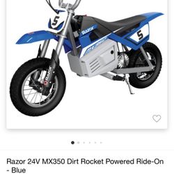 Kids Razor Dirt Bike 