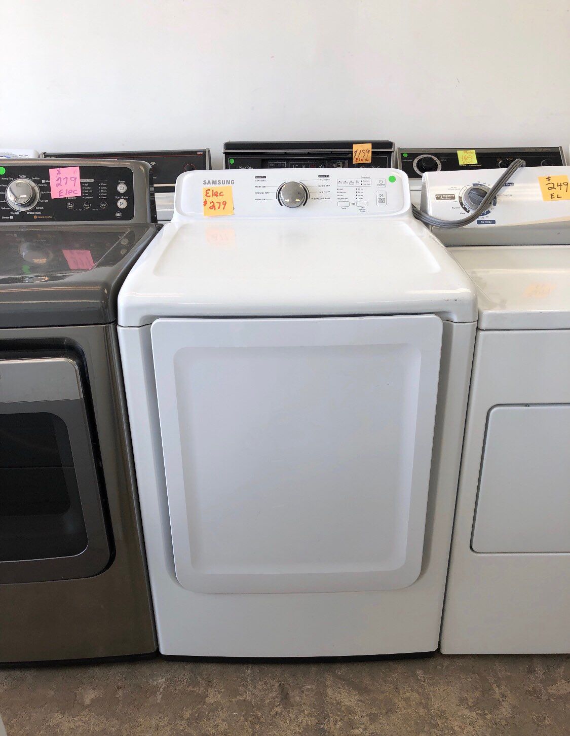 ON SALE! Samsung Electric Dryer Front Load With Warranty #740