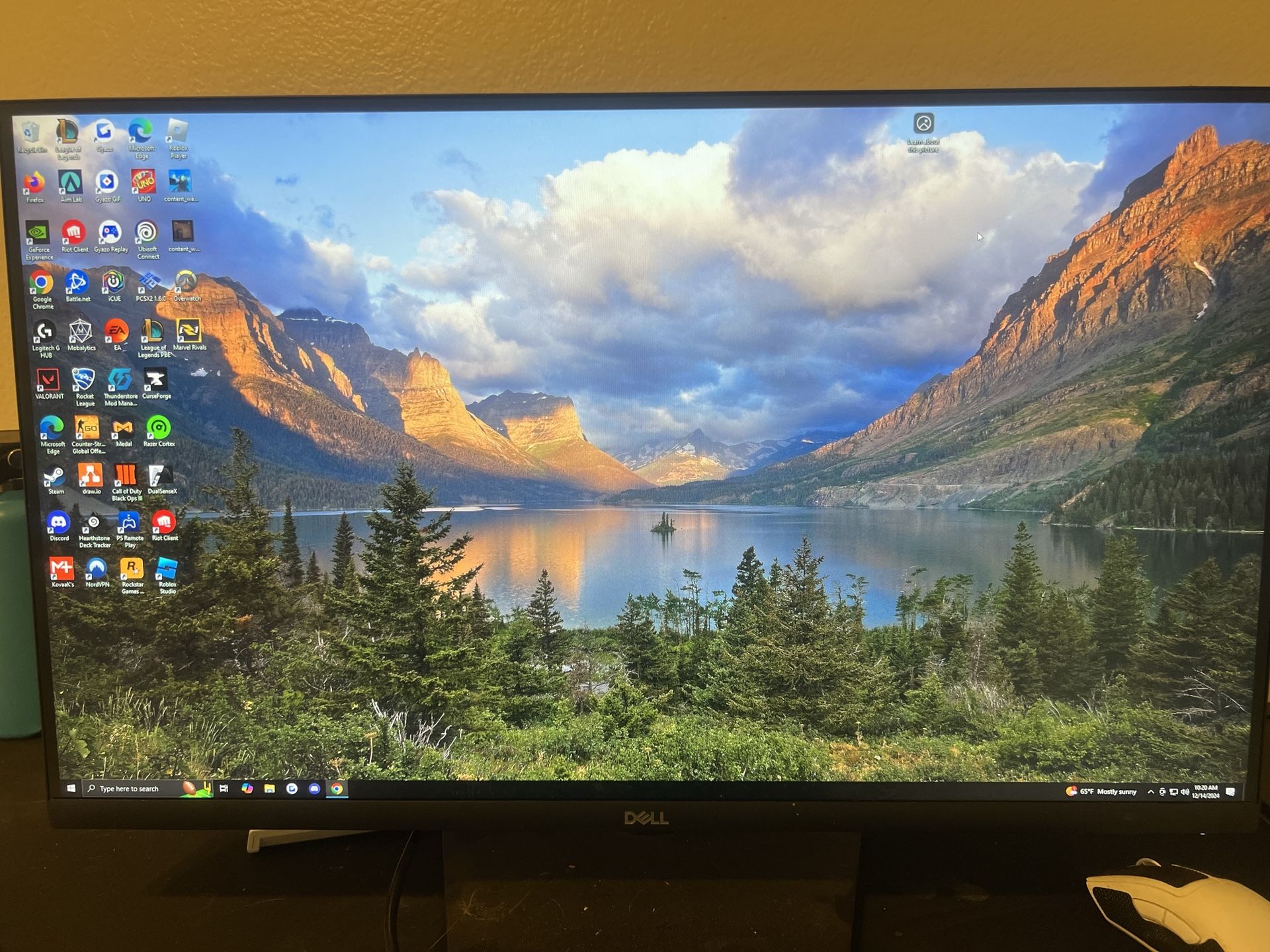Dell se2723ds computer monitor