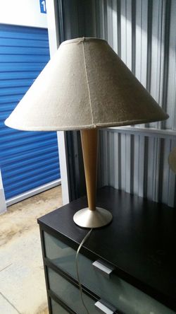 Wood Table Lamp