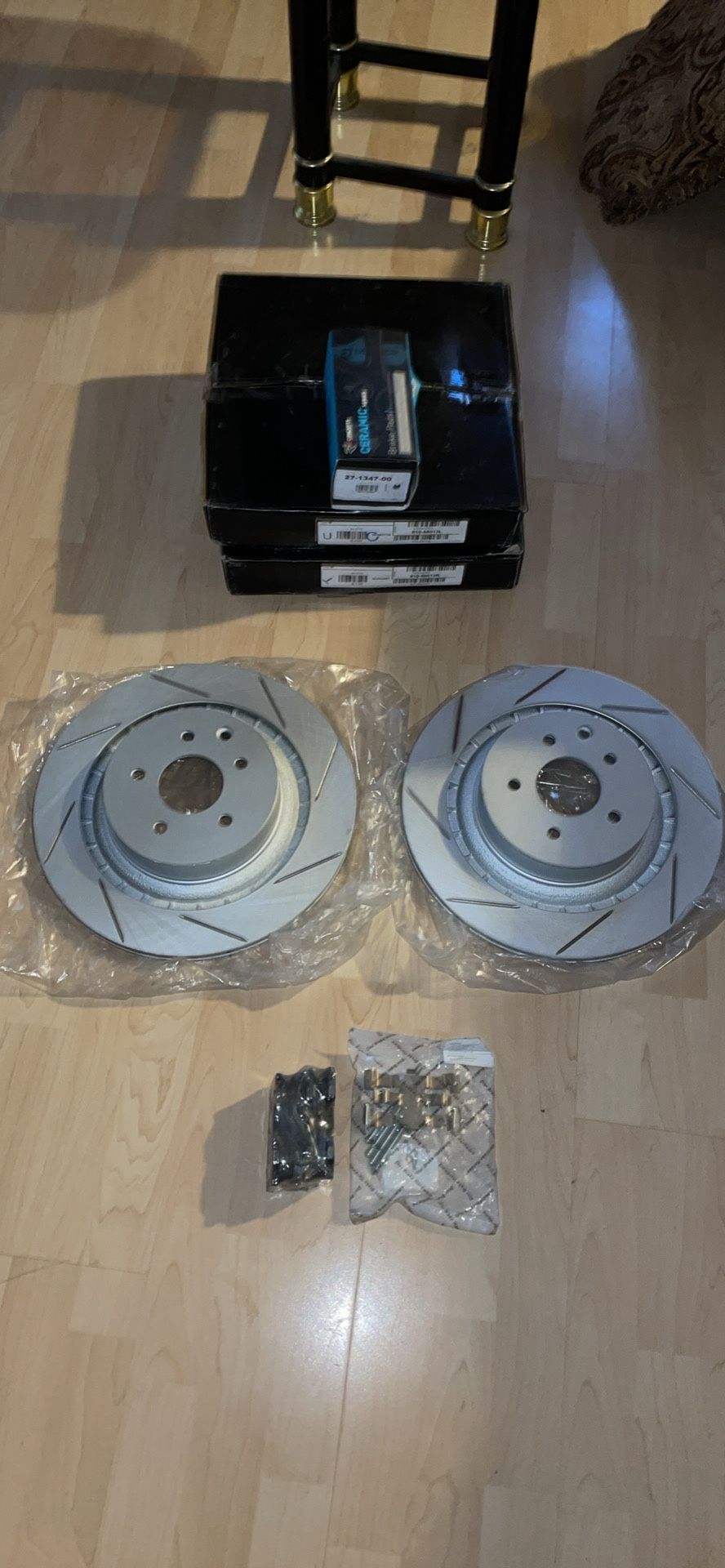 REAR ROTORS BRAKES SET INFINITI/NISSAN