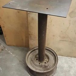 All Metal Pedestal Stand Base Steel Custom Tool Shop Garage Tools Vise Grinder Vice