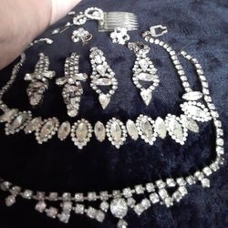 Antique 1930 costume jewelry