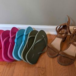 Set Of 5 Pairs Of Women's Shoes 