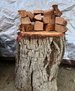 Red Oak Firewood Chunks