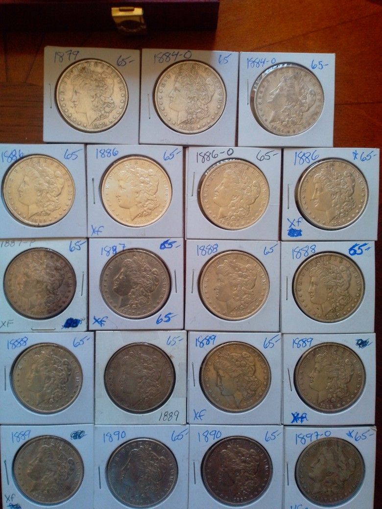 Morgan Silver Dollars 